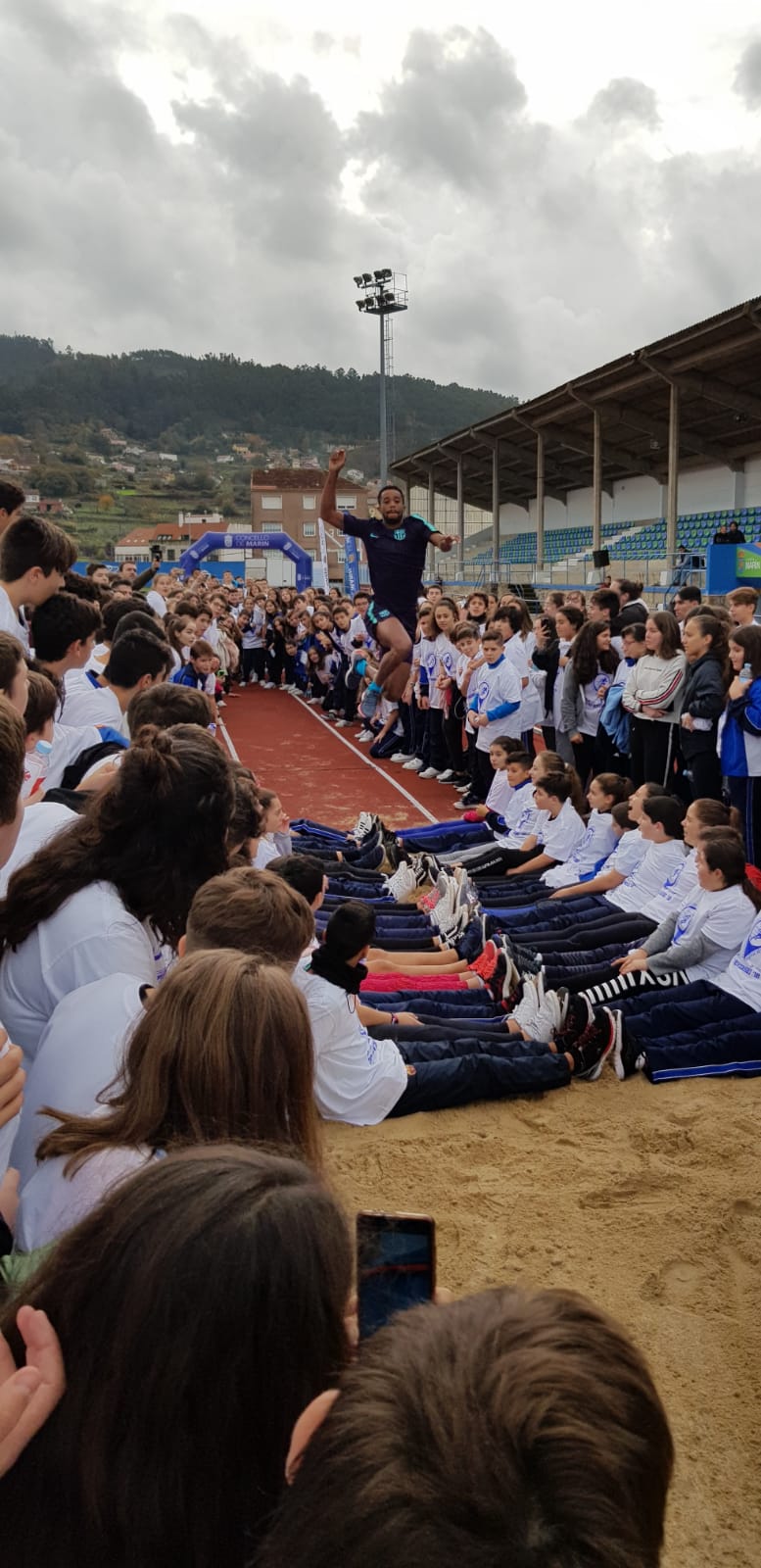 Inauguración pistas da Raña