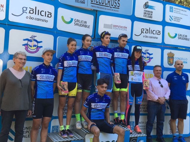 Os vencedores nas diversas categorías do XV Trofeo Ría de Marín