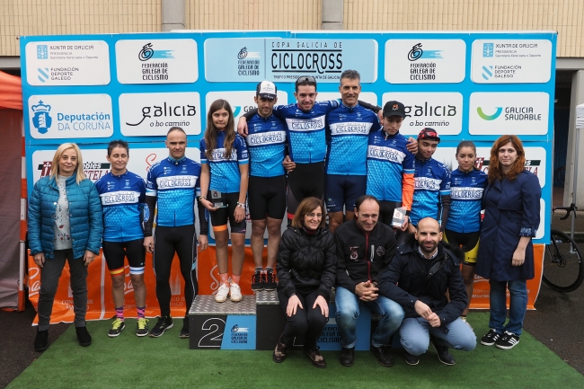 Vencedores e vencedoras do XVII Trofeo Cidade de Santiago de Ciclocross