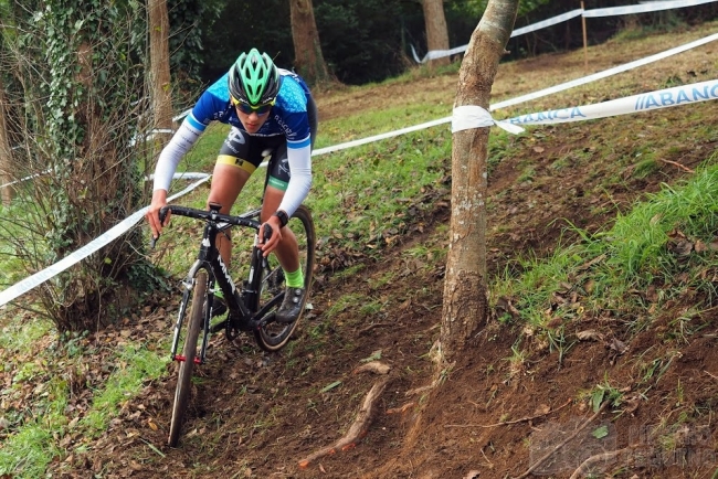 Iván Feijoo durante a quinta xornada da Copa Galicia 2017 de Ciclocross