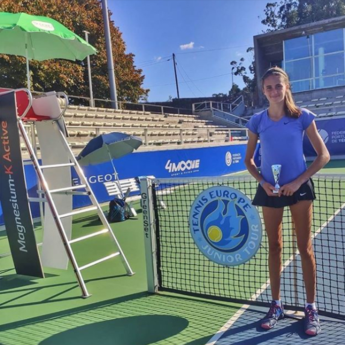 Aranai Martinez Quintana finalista en el Tenis Europe de Oporto